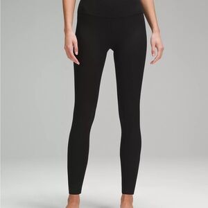 lululemon athletica Black Align Ribbed HR Pant 28”